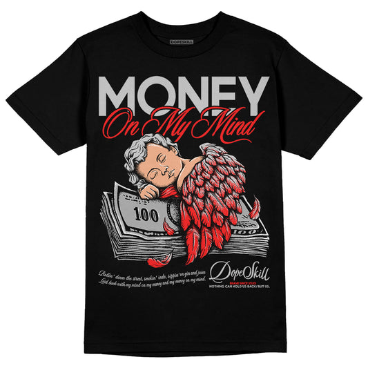 Jordan Spizike Low Bred DopeSkill T-Shirt MOMM Graphic Streetwear - Black
