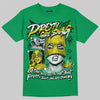 Jordan 5 “Lucky Green” DopeSkill Green T-Shirt Pretty Girl Swag Graphic Streetwear