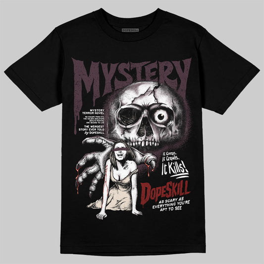 Adidas Samba OG Maroon Gold Metallic DopeSkill T-Shirt Mystery Ghostly Grasp Graphic Streetwear - black