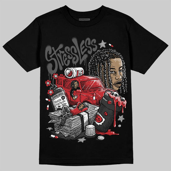 Jordan 6 Bin 23 DopeSkill T-Shirt Stressless Graphic Streetwear - black