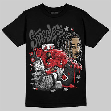 Jordan 6 Bin 23 DopeSkill T-Shirt Stressless Graphic Streetwear - black