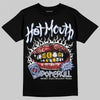 Jordan 6 Retro 'White And Midnight Navy' DopeSkill T-Shirt Hot Mouth Graphic Streetwear - Black