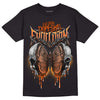 Jordan 12 Retro Brilliant Orange DopeSkill T-Shirt DopeSkill Evolution Graphic Streetwear - Black