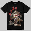 A Ma Maniére x Air Jordan 4 “Dark Mocha” DopeSkill T-Shirt Make Money Graphic Streetwear - Black