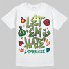 Foamposite Pro 'Pine Green' DopeSkill T-Shirt Let 'em Hate Graphic Streetwear - White