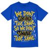 Jordan 14 “Laney” DopeSkill Varsity Royal T-Shirt Grind Shine Graphic Streetwear