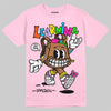 Pink Sneakers DopeSkill T-Shirt Learning Graphic Streetwear - Light Pink