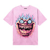 Pink Sneakers DopeSkill T-Shirt Hellfire Graphic Streetwear - Light Pink