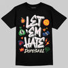 Jordan 11 City Pack “285” Atlanta DopeSkill T-Shirt Let 'em Hate Graphic Streetwear - Black