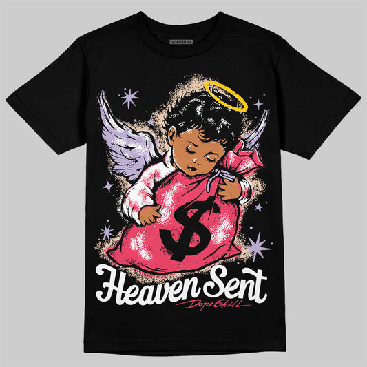 Jordan 5 Low “Peanut Butter Jelly” DopeSkill T-Shirt Heaven Sent Graphic Streetwear - Black