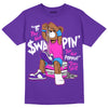 Dunk Low Championship Court Purple DopeSkill Purple T-shirt If You Aint Graphic Streetwear