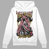 Jordan 3 GS “Red Stardust” DopeSkill Hoodie Sweatshirt Life or Die Graphic Streetwear - White 