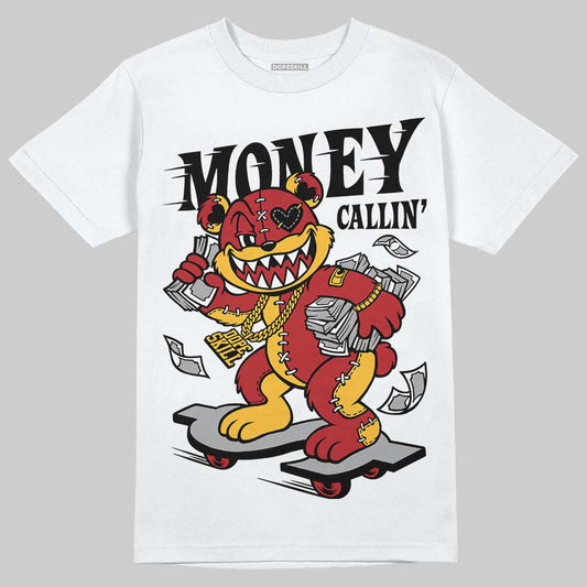 Jordan 14 Golf “Last Shot” DopeSkill T-Shirt Money Callin' Graphic Streetwear - White 