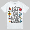 Jordan 10 Retro Shadow (2025) DopeSkill T-Shirt Let 'em Hate Graphic Streetwear - White