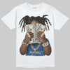 Jordan 3 "True Blue" DopeSkill T-Shirt Rich Youth Graphic Streetwear - White