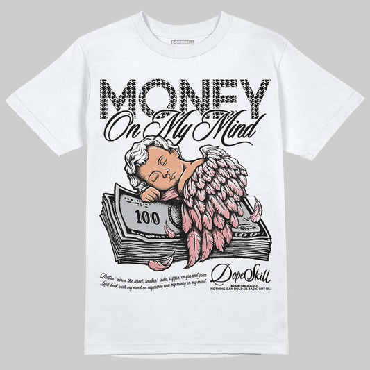 Harris Tweed x Wmns Dunk Low 'Black Phantom' DopeSkill T-Shirt MOMM Graphic Streetwear - White