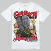 Jordan 4 “Fear” DopeSkill T-Shirt Get Rich Graphic Streetwear - White