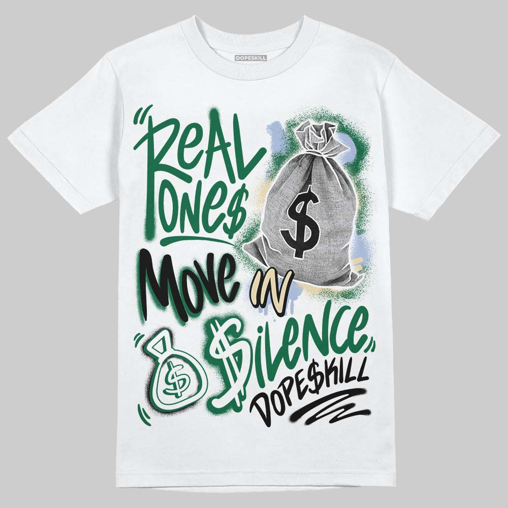 ASICS Gel-Nimbus 10.1 Invincible HTTP 404 Green DopeSkill T-Shirt Real Ones Move In Silence Graphic Streetwear - White