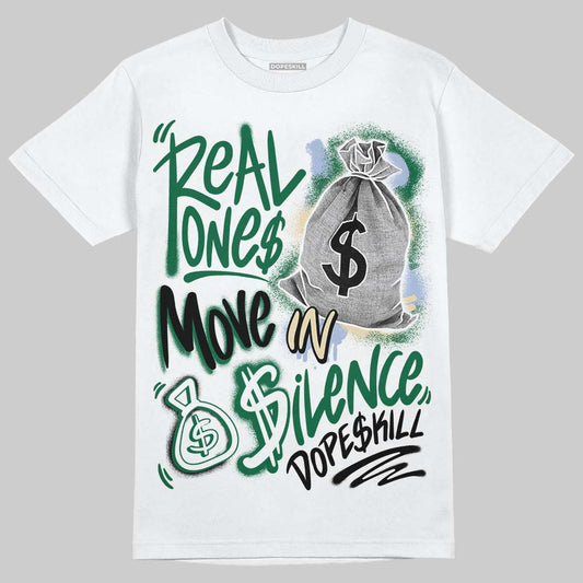 ASICS Gel-Nimbus 10.1 Invincible HTTP 404 Green DopeSkill T-Shirt Real Ones Move In Silence Graphic Streetwear - White
