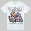 Harris Tweed x Dunk Low Denim Turquoise and Baroque Brown DopeSkill T-Shirt MOMM Graphic Streetwear - White