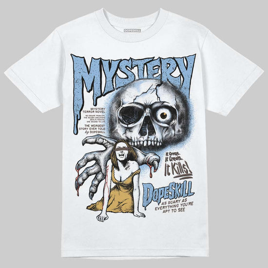 Adidas Handball Spezial ‘Light Blue’ DopeSkill T-Shirt Mystery Ghostly Grasp Graphic Streetwear - White