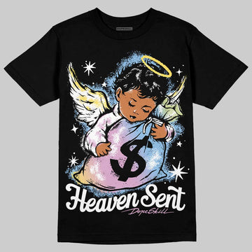 Jordan 5 “Year of the Snake” DopeSkill T-Shirt Heaven Sent Graphic Streetwear - Black