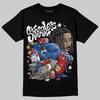 Fragment x UNION x Jordan 1 High OG “Varsity Red/Sport Royal” DopeSkill T-Shirt Stressless Graphic Streetwear - Black