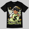 Jordan 5 “Luminous Green” DopeSkill T-Shirt Heaven Sent Graphic Streetwear - Black