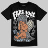 Jordan 11 Low CNY “Year of the Snake” DopeSkill T-Shirt False Love Graphic Streetwear - Black