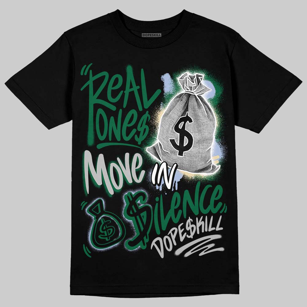 ASICS Gel-Nimbus 10.1 Invincible HTTP 404 Green DopeSkill T-Shirt Real Ones Move In Silence Graphic Streetwear - Black