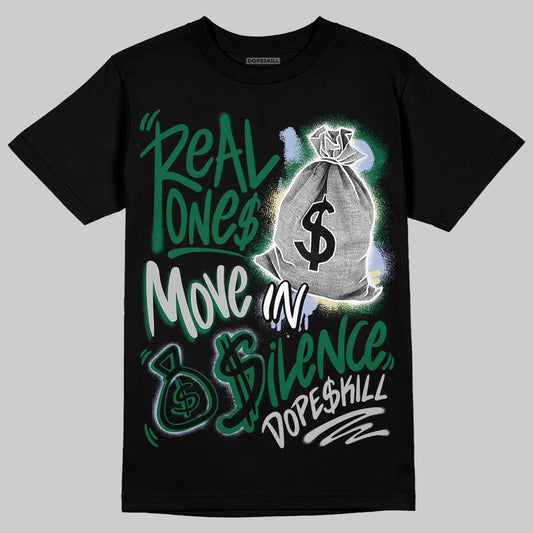 ASICS Gel-Nimbus 10.1 Invincible HTTP 404 Green DopeSkill T-Shirt Real Ones Move In Silence Graphic Streetwear - Black