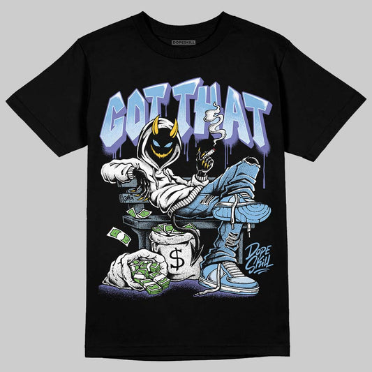 University Blue Sneakers DopeSkill T-Shirt Got That Graphic Streetwear - black
