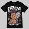 A Ma Maniére x Air Jordan 5 “Violet Ore” DopeSkill T-Shirt False Love Graphic Streetwear - Black