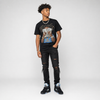 Black University Blue 5s DopeSkill T-Shirt Rich Youth Graphic