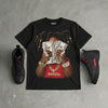 “Bloodline” 12s DopeSkill T-Shirt Rich Youth Graphic