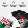 AJ 13 Chicago True Red Cherry DopeSkill T-Shirt Loyal To The Bag Graphic