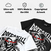 Dunk Panda White Black DopeSkill T-Shirt Go Fund Yourself Graphic