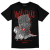 Jordan Spizike Low Bred DopeSkill T-Shirt Money  Talks Graphic Streetwear - Black