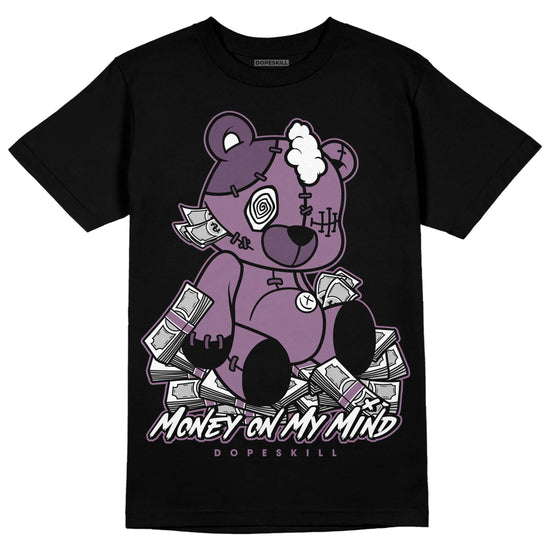 Jordan 2 “Mauve/Off-Noir” DopeSkill T-Shirt MOMM Bear Graphic Streetwear - Black