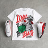 AJ 13 Chicago True Red Cherry DopeSkill T-Shirt Loyal To The Bag Graphic