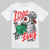 Jordan 13 Retro OG Chicago DopeSkill T-Shirt Loyal To The Bag Graphic Streetwear - White