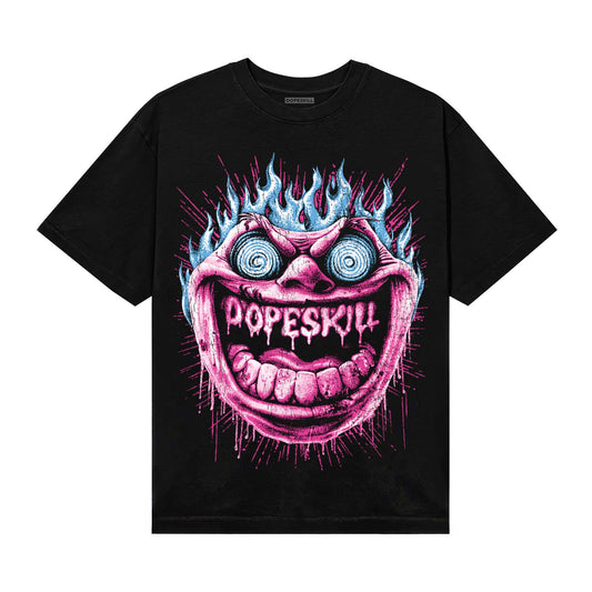 Pink Sneakers DopeSkill T-Shirt Hellfire Graphic Streetwear - black