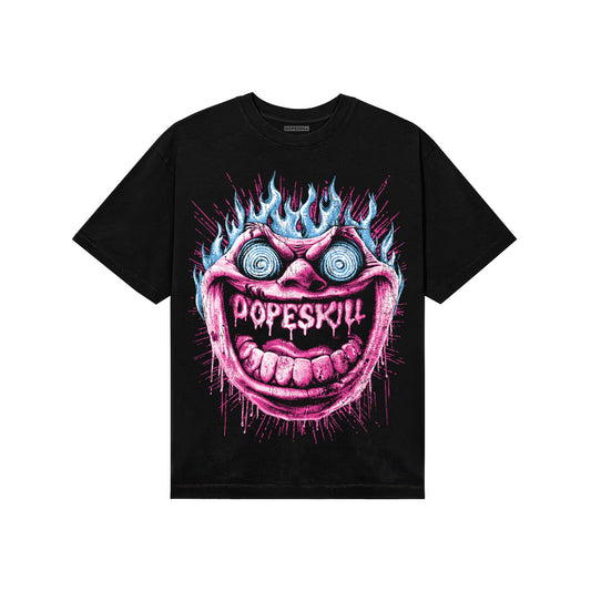 Pink Sneakers DopeSkill T-Shirt Hellfire Graphic Streetwear - black