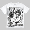 Jordan 5 "White Metallic" DopeSkill T-Shirt Real Ones Choose Loyalty Graphic Streetwear - White