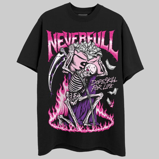 Pink Sneakers DopeSkill T-Shirt NeverFull Graphic Streetwear - Black