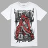 Jordan 1 High OG “Black/White” DopeSkill T-Shirt Life or Die Graphic Streetwear - White 