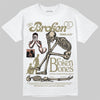 Jordan 6 Retro Neutral Olive DopeSkill T-Shirt Broken Bones Graphic Streetwear - White 