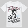 Jordan 4 Retro Valentine's Day (2026) (GS) DopeSkill T-Shirt Flexin' Graphic Streetwear - White 