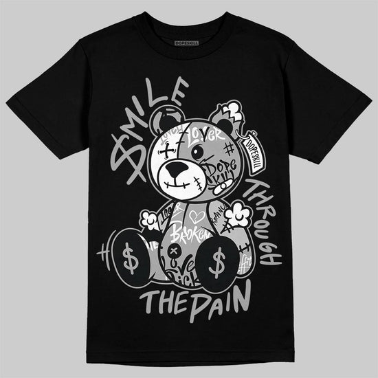 Jordan 6 "Cap and Gown" DopeSkill T-Shirt Smile Through The Pain Graphic Streetwear - Black