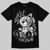 Jordan 6 "Cap and Gown" DopeSkill T-Shirt Smile Through The Pain Graphic Streetwear - Black